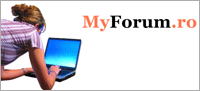 Pagina de start a forumului tutoriale.servere.mu.cs.MyForum.ro